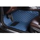 Blue Luxury Leather Diamond Car Floor Mats Blue Luxury Leather Diamond Car Floor Mats
