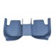 Blue Luxury Leather Diamond Car Floor Mats Blue Luxury Leather Diamond Car Floor Mats