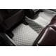Grey Luxury Leather Diamond Car Floor Mats Grey Luxury Leather Diamond Car Floor Mats