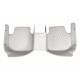 Grey Luxury Leather Diamond Car Floor Mats Grey Luxury Leather Diamond Car Floor Mats