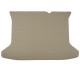 Grey Luxury Leather Diamond Trunk Base Mats Grey Luxury Leather Diamond Trunk Base Mats