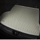 Grey Luxury Leather Diamond Trunk Base Mats Grey Luxury Leather Diamond Trunk Base Mats