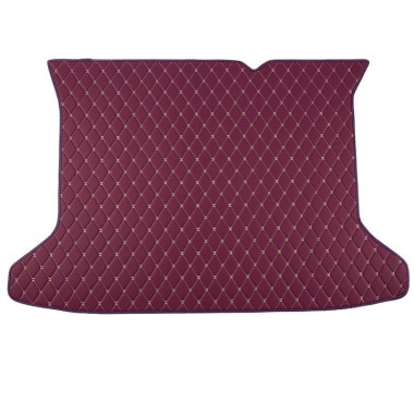 Purple Luxury Leather Diamond Trunk Base Mats UK
